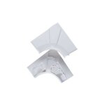 Angle intérieur pour goulotte à clippage direct mosaic 50x80mm blanc legrand 075621 Angle intérieur pour goulotte à clippage direct mosaic 50x80mm blanc legrand 075621