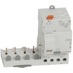 Bloc diff�rentiel adaptable automatique dx� pour disjoncteur 1 module par p�le 4 p�les 400v 40a type ...