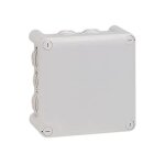Legrand - bote drivation 130x130x74 plexo gris 10 embouts vrac