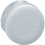 Bote de drivation plexo ronde gris d60mm - legrand - 092001