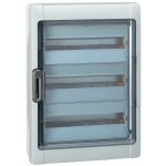Botier modulaire tanche plexo ip 65 ik 09 3 ranges de 18 modules legrand 601837