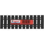 Borne de raccordement  broches suprem - 10mm - 25a - 2 x 12 bornes - noir - legrand