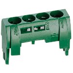 Bornier de r�partition isol� ip2x terre 4 connexions 1, 5mm� � 16mm� vert longueur 47mm legrand 004830 ...