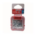 Legrand - cavaliers multifix x 100 - souples - pour cble 7mm  10 mm - gris