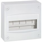 Coffret � �quiper 9 modules - 180 x 190 x 83mm - avec bornier de terre - legrand
