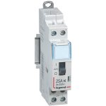 Legrand - contacteur domestique cx� - silencieux - bobine 230v - 2p 250v - 25a - contact 2f - 1 module ...