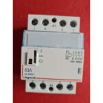 Legrand - contacteur de puissance cx bobine 230v 4 ples 250v 63a contact 4f 3 modules 412556