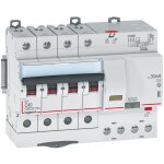 Legrand ? disjoncteur diff�rentiel 40a 30ma 4 p�les courbe c ? tension 400v ? arriv�e haute par bornes ...