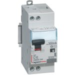 Disjoncteur diffrentiel legrand dx3 10a courbe c 300ma 2 poles type ac - vis / vis - 6ka