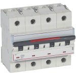 Disjoncteur dx 36ka arrive haute et dpart bas  vis 4 ples 400v 63a courbe c 6 modules legrand 410040 ...