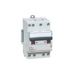 Legrand - disjoncteur dx4500 6ka arrive haute et sortie basse par borne  vis - ttrapolaire 400v 32a ...