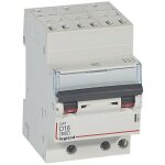 Disjoncteur dx6000 10ka arrive haute automatique dpart bas  vis 3 ples 400v 16a courbe d legrand ...