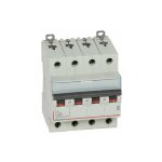 Legrand - disjoncteur dx�6000 arriv�e haute et d�part bas � vis 4 p�les 400v 25a courbe c pour peigne ...
