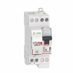 Disjoncteur dx stop arc 4500 6ka arrive haute et sortie basse borne  vis 1p + n 230v 16a courbe c ...