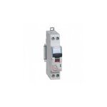 Disjoncteur 16a 1p + n courbe c 6ka bornes  vis dnx4500 legrand 406774