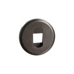 Enjoliveur gris graphite simple pour 1 prise rj45 celiane legrand