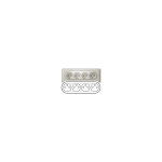 Legrand - enjoliveur c�liane pour quadruple prise de courant 2p + t � puits pr�cabl�e compacte finition ...