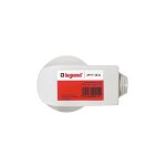 Legrand - fiche lectrique 20a avec terre et serre - cble blanc - 090114