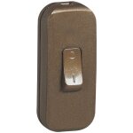 Legrand - interrupteur  bascule pour lampe - bipolaire - vieil or