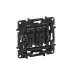 Interrupteur double nilo step 10ax 250v legrand 864005