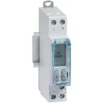 Legrand - interrupteur horaire modulaire programmable journalier et hebdomadaire standard 230v 1 sortie ...