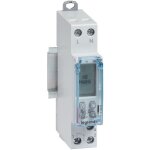 Legrand - interrupteur horaire modulaire programmable journalier et hebdomadaire standard 230v 1 sortie ...