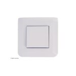 Interrupteur ou va - et - vient mosaic legrand blanc complet 2 modules griffes: avec griffes Interrupteur ou va - et - vient mosaic legrand blanc complet 2 modules griffes: avec griffes