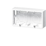 Mosaic cadre saillie double blanc p40 - 080285 - legrand
