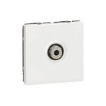 Prise tv legrand mosaic blanc type f