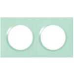 Plaque double dooxie atoll - legrand