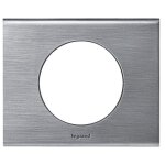 Plaque ue celiane - matieres - 2 postes - inox brosse