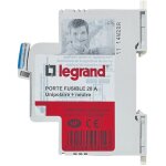 Porte - fusibles 1p + n - 20a - 1 module - pour cartouches 8, 5 x 31, 5mm - legrand Porte - fusibles 1p + n - 20a - 1 module - pour cartouches 8, 5 x 31, 5mm - legrand
