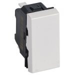 Mécanisme mosaic 1 module 250v bouton poussoir 6a contact inverseur Mécanisme mosaic 1 module 250v bouton poussoir 6a contact inverseur