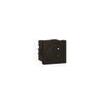 Prise de courant 2p + t surface mosaic link raccordement lat�ral 2 modules - noir mat legrand leg079145l ...