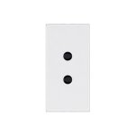 Legrand - prise de courant 2p tbt 3a 15w mosaic 1 module avec connexion par bornes � vis blanc antimicrobien ...