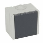 Legrand - prise �tanche 3p + n + t � volet plexo 20a 400v ip44 ik08 saillie gris 055707