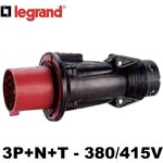 Legrand - prise mâle hypra 3 à 5 broches 32a étanche ip44 en caoutchouc - type de fiche mobile droite ... Legrand - prise mâle hypra 3 à 5 broches 32a étanche ip44 en caoutchouc - type de fiche mobile droite ...