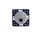 Prise rj45 cat. 6 ftp cliane legrand finition: titane