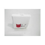 Legrand - prise rj45 cat6 ftp acces control� securis� par cl� blanc 2m 45x45mm clipsable mosaic lcs2 ...