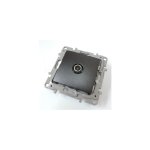 Prise tv simple couleur fonte connecteur 9. 52mm mle toile blinde sans plaque nilo legrand 096648 ...