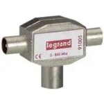 Legrand - rpartiteur tv blind 1 entre femelle 2 sorties mles 9. 52mm