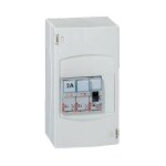 Tableau de commande automatique de chauffe - eau - 2 disjoncteurs + 1 contacteur - legrand