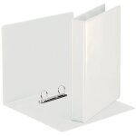 Leitz - classeur 2 anneaux cartonn� esselte personnalisable a5 - dos 4, 7 cm - blanc