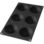 L�ku� - moule demi sph�res gourmet noir