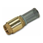 Crépine de fond inox g 3 / 4' avec clapet anti - retour Crépine de fond inox g 3 / 4' avec clapet anti - retour