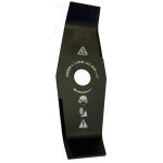 Lem select ? lame de d�broussailleuse 2 dents courb�es 200 mm ? �paisseur 3 mm ? acier nickel pour coupe ...