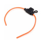 Porte fusible en ligne �tanche pour fusibles a lamelles