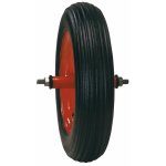 Roues de brouette gonflable jante m�tal � 370