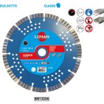 Leman - disque diamant segments b�ton arm� diam 350 x 25, 4 x h 12 mm