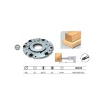 Leman - porte - outils  rainer extensible 160x50x8 / 15, 5 z4 + v4 - 950. 9. 160. 51. 81
